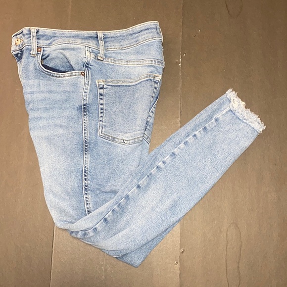 We The Free Pants - We The Free W27 Wash Out Straight Cut Denim Jeans